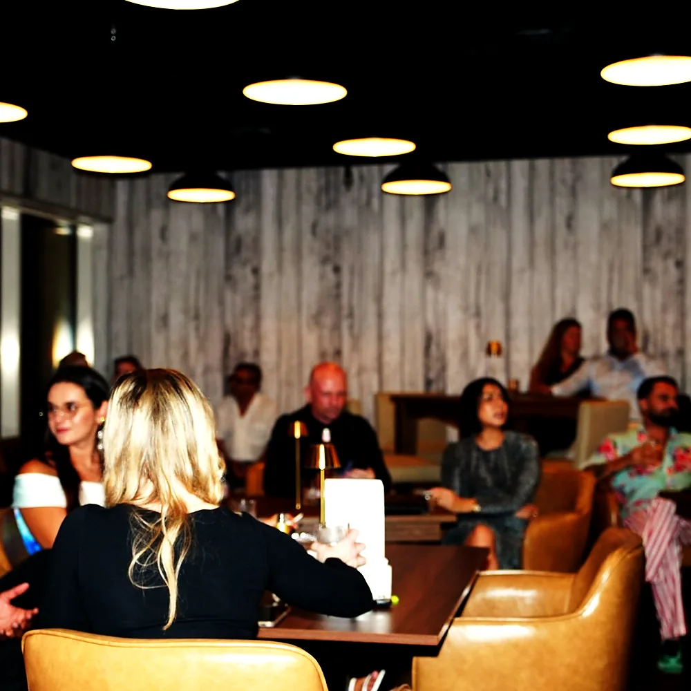 The Wild Woven room full of guests